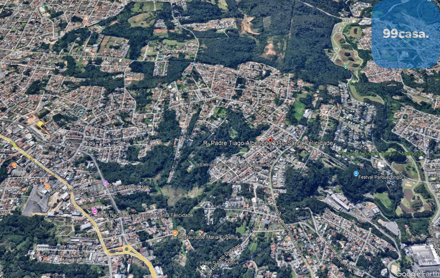 Terreno face norte à venda em Santa Felicidade, CURITIBA - PR
