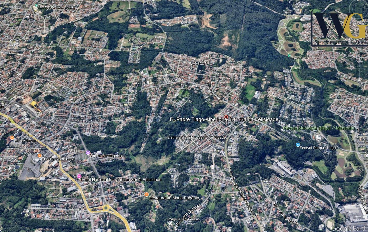 Terreno face norte à venda em Santa Felicidade, CURITIBA - PR
