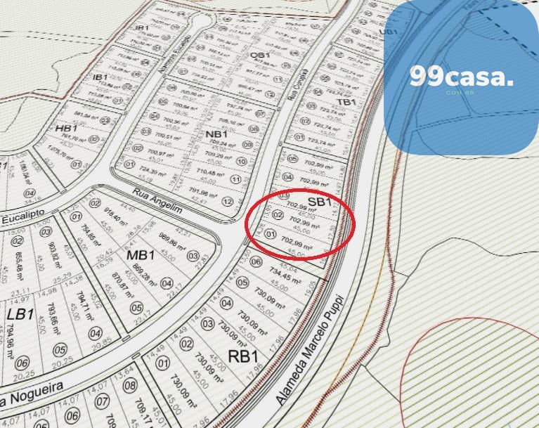 TERRENO perto do CLUBE à venda no Alphaville Paraná  Campo Largo