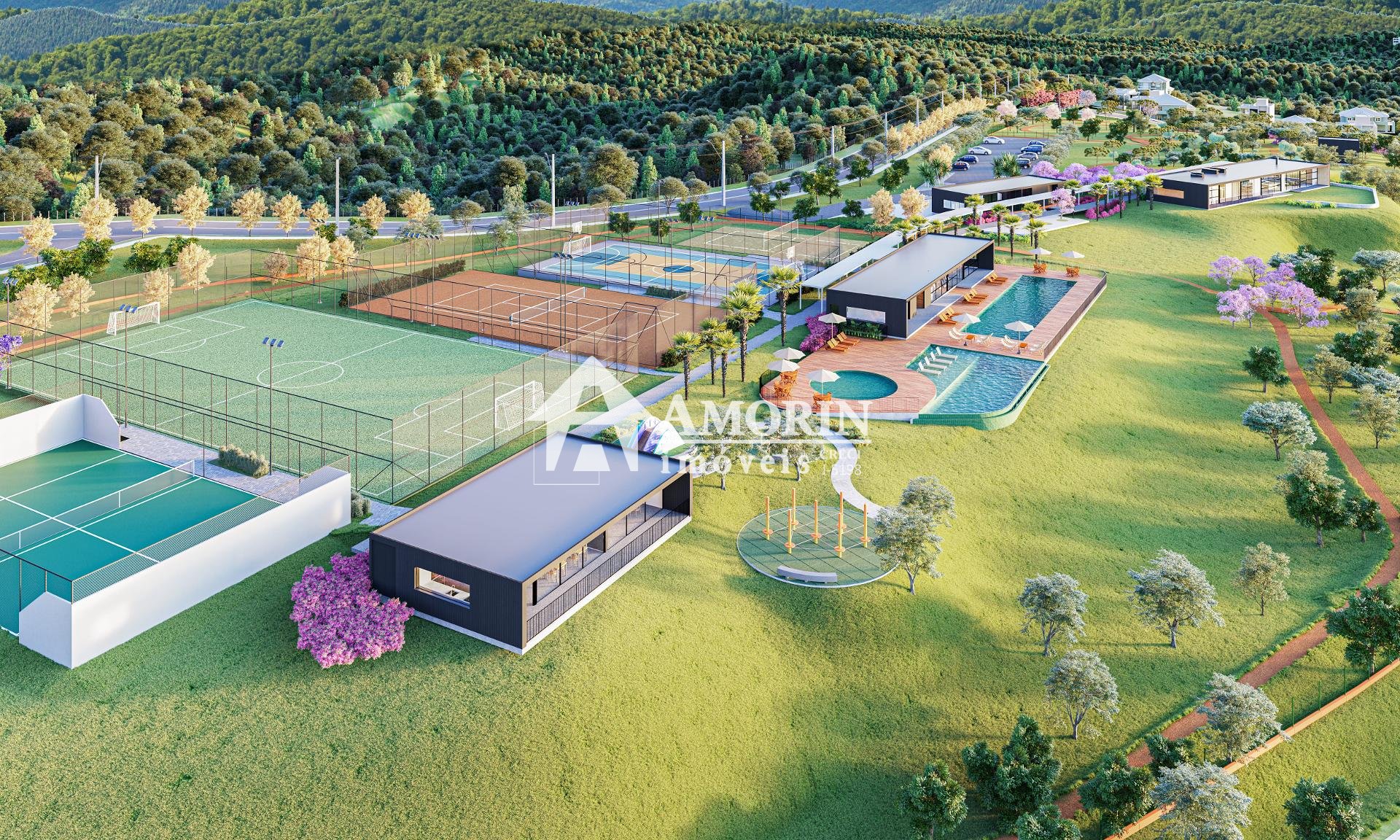 TERRENO perto do CLUBE à venda no Alphaville Paraná  Campo Largo
