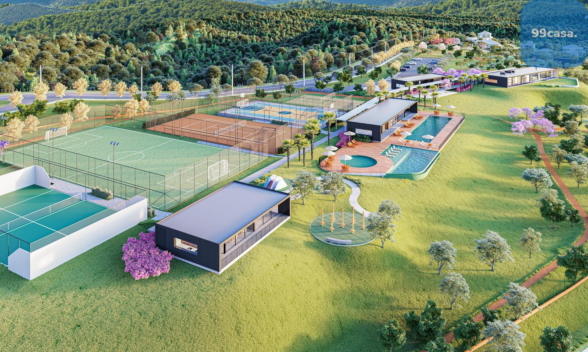 TERRENO perto do CLUBE à venda no Alphaville Paraná  Campo Largo