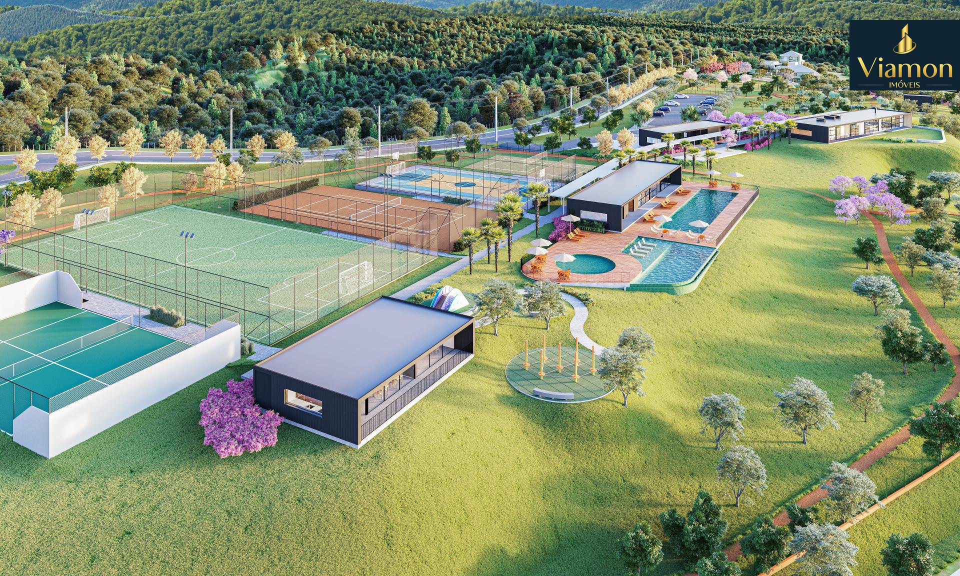 TERRENO perto do CLUBE à venda no Alphaville Paraná  Campo Largo