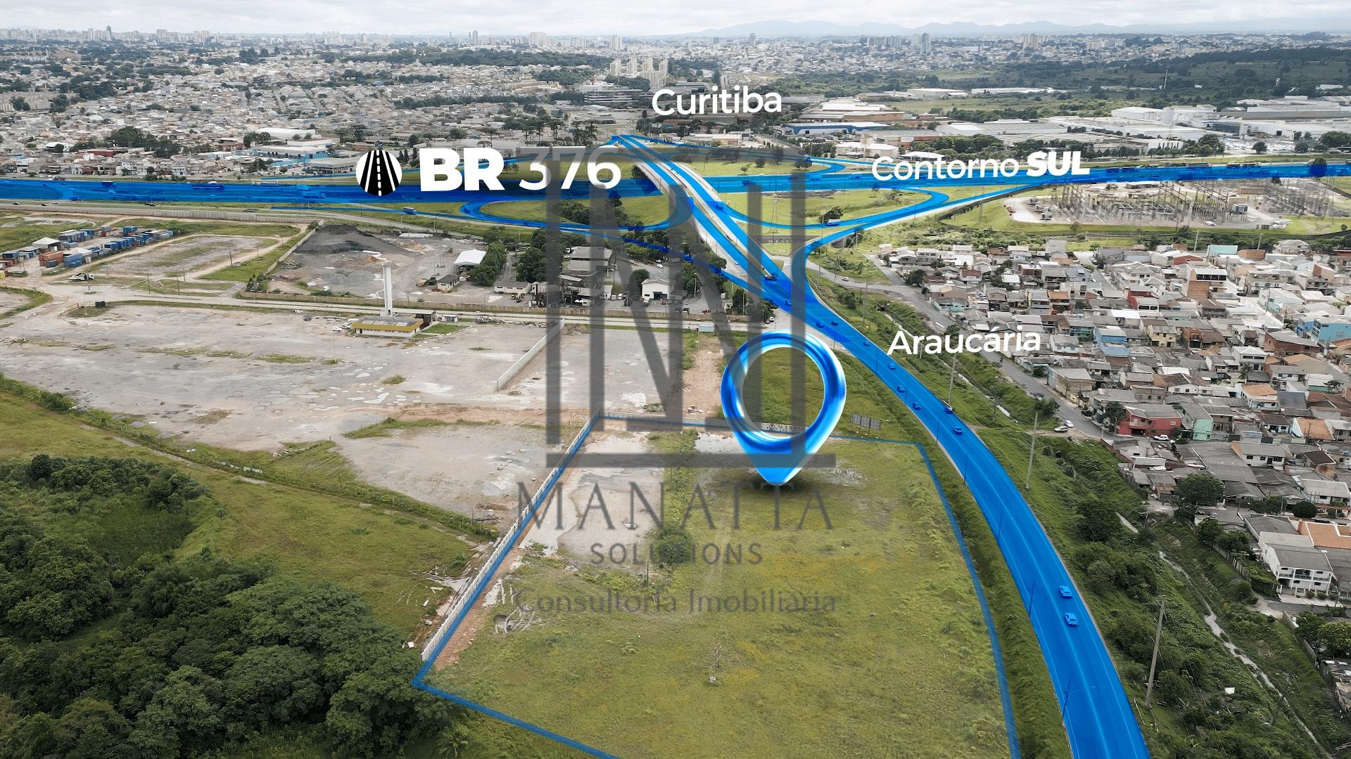 Terreno Comercial à venda, Cidade Industrial, CURITIBA - PR