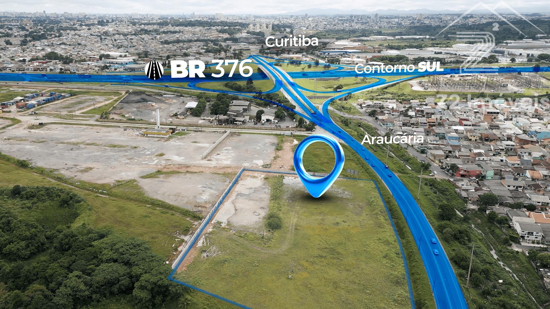 Terreno Comercial à venda, Cidade Industrial, CURITIBA - PR