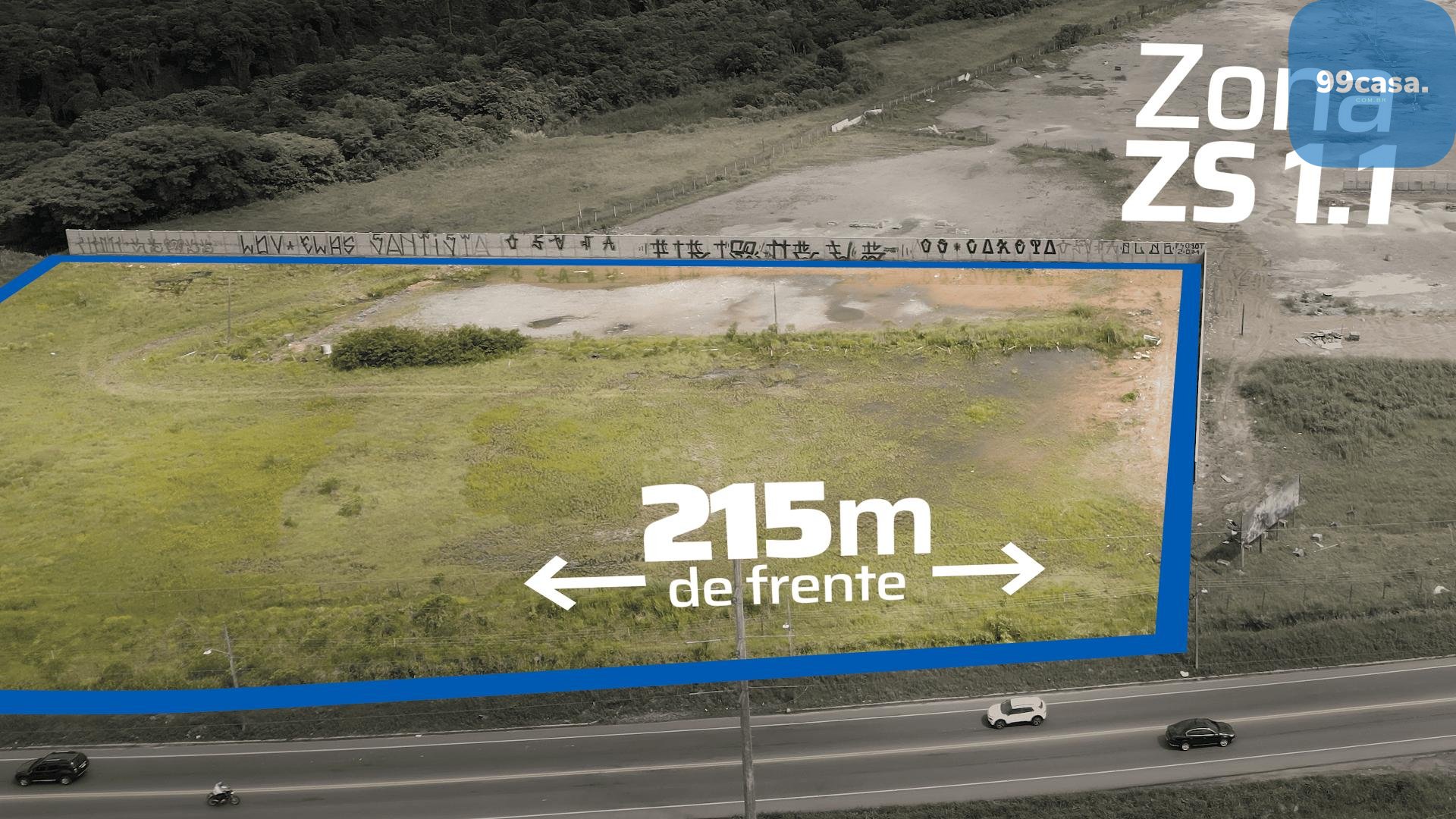Terreno Comercial à venda, Cidade Industrial, CURITIBA - PR