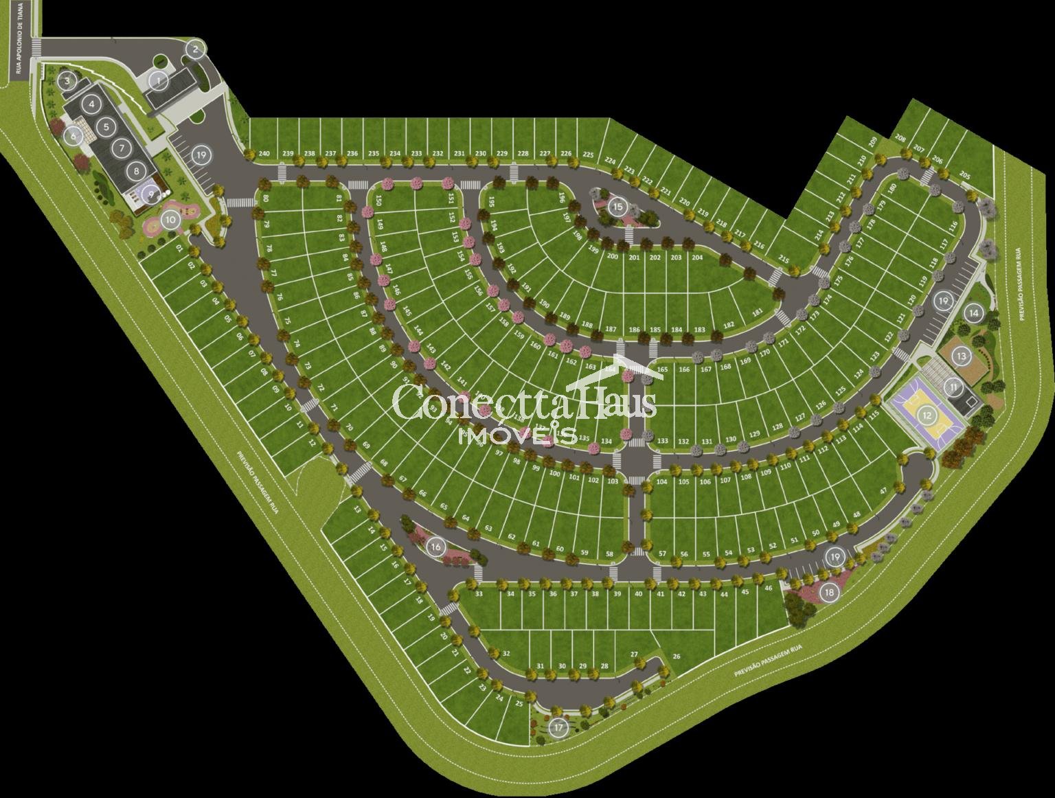 Lote à venda em condomínio no Santa Cândida - Pronto para cons...
