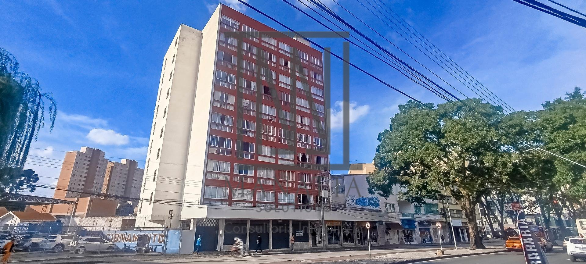 Apartamento de 1 Quarto no Centro de Curitiba, com 45m , em Ót...