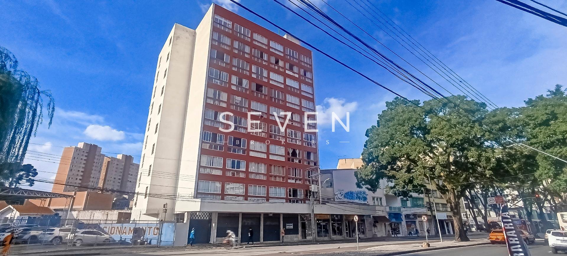 Apartamento de 1 Quarto no Centro de Curitiba, com 45m , em Ót...