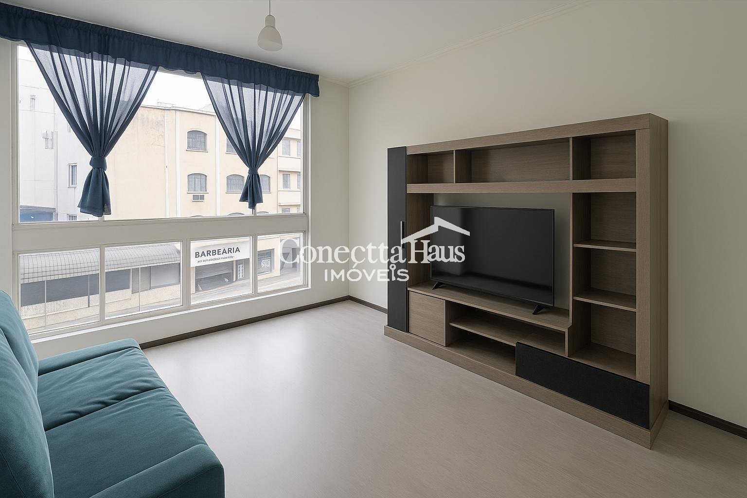 Apartamento de 1 Quarto no Centro de Curitiba, com 45m , em Ót...