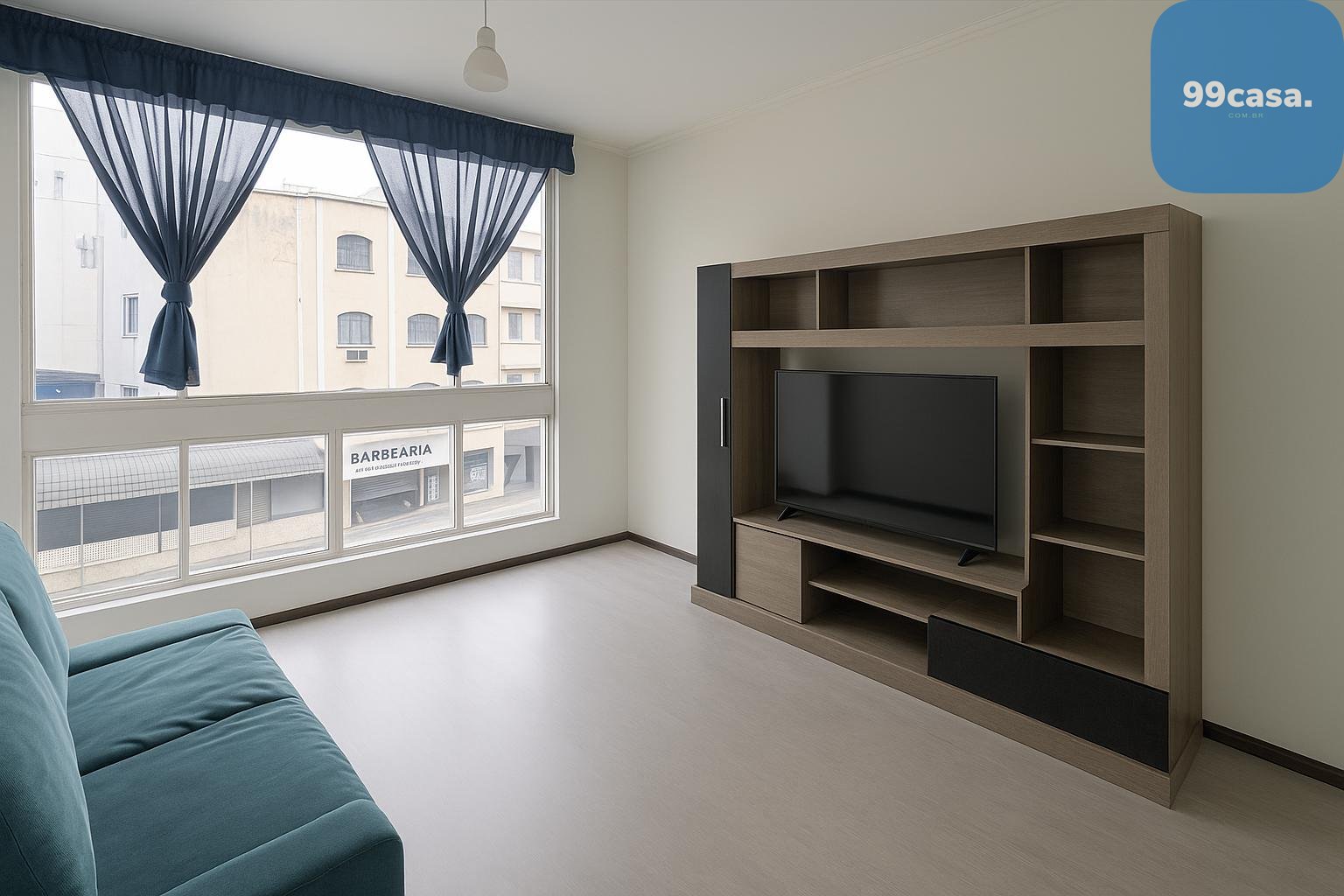 Apartamento de 1 Quarto no Centro de Curitiba, com 45m , em Ót...