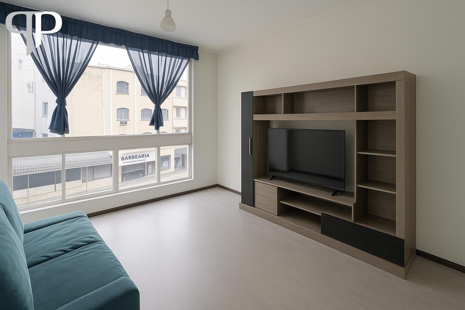 Apartamento de 1 Quarto no Centro de Curitiba, com 45m , em Ót...
