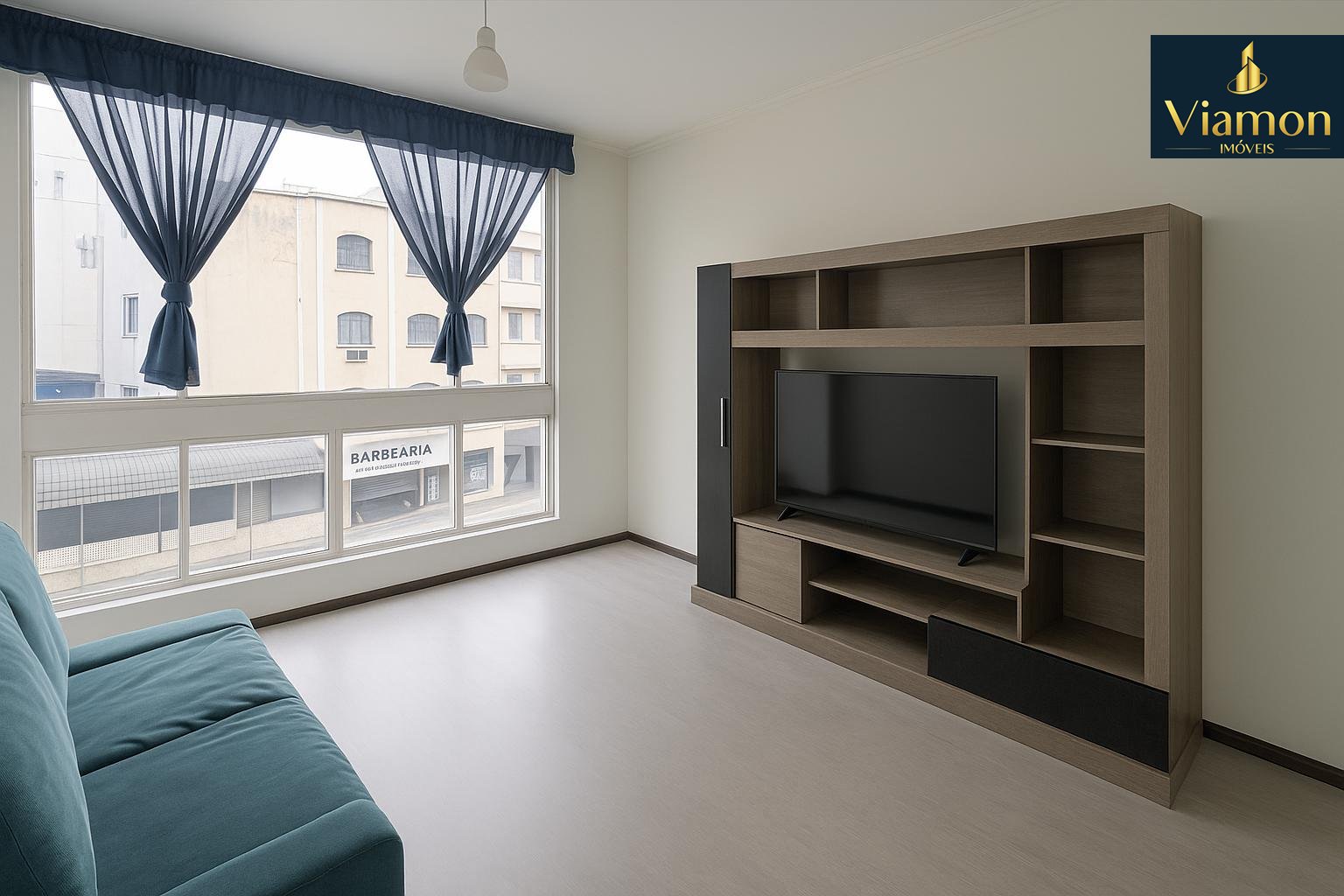 Apartamento de 1 Quarto no Centro de Curitiba, com 45m , em Ót...