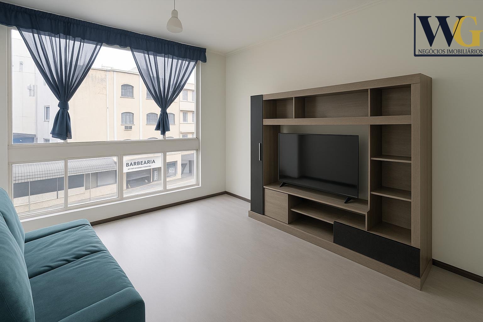 Apartamento de 1 Quarto no Centro de Curitiba, com 45m , em Ót...