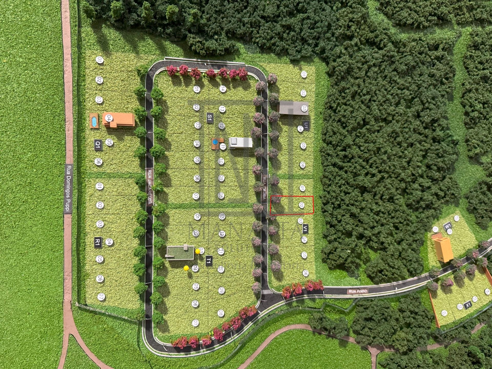Terreno Lote à venda no Alphaville Paraná em Campo Largo com f...