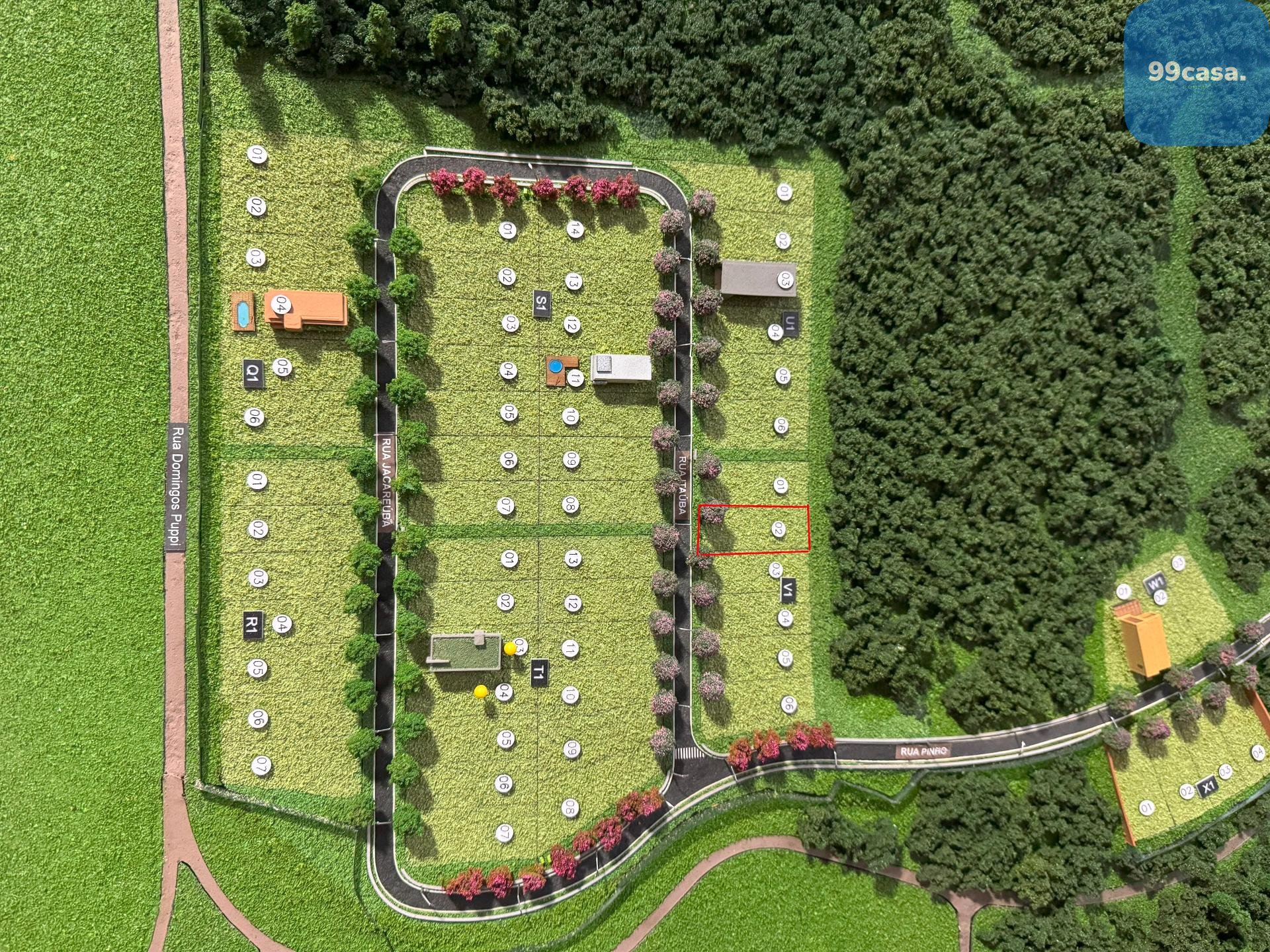 Terreno Lote à venda no Alphaville Paraná em Campo Largo com f...
