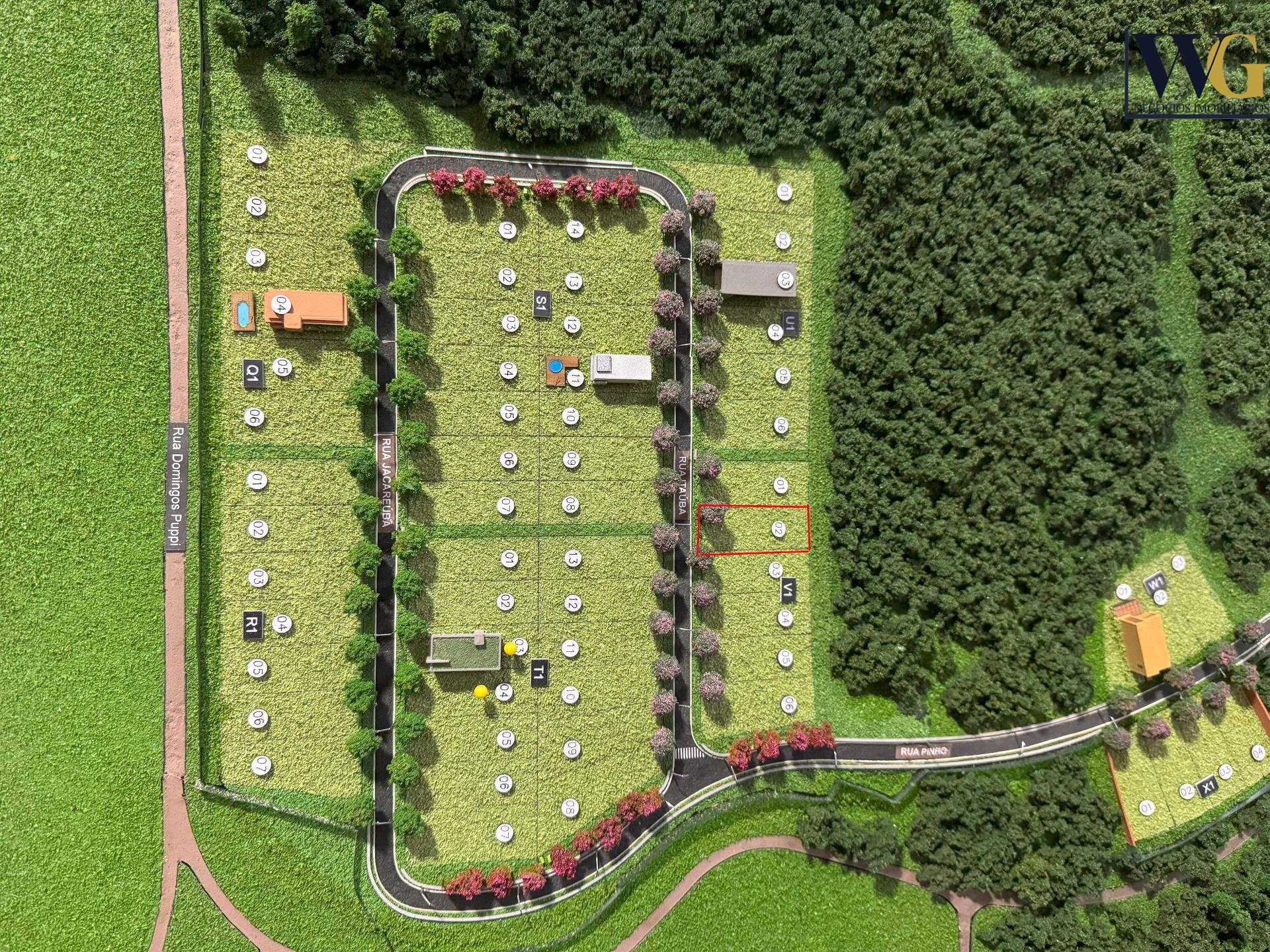 Terreno Lote à venda no Alphaville Paraná em Campo Largo com f...