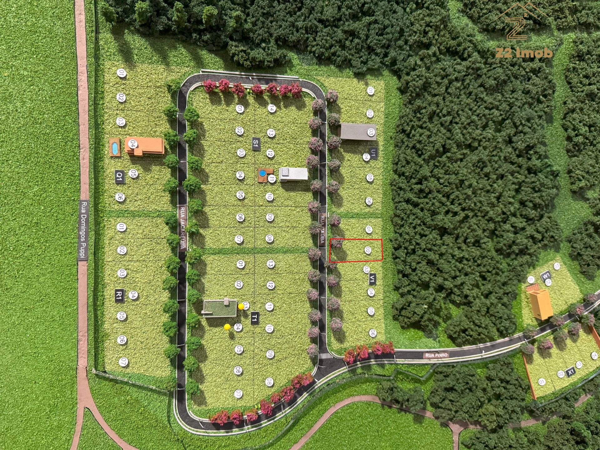 Terreno Lote à venda no Alphaville Paraná em Campo Largo com f...
