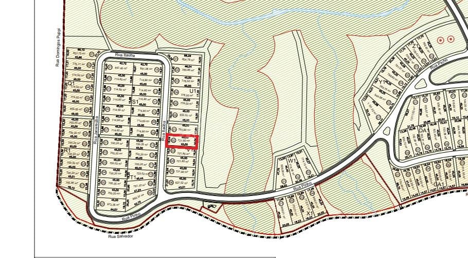 Terreno Lote à venda no Alphaville Paraná em Campo Largo com f...
