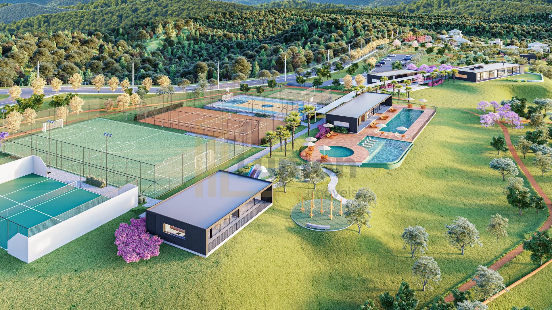 TERRENO à venda com 704m  no Alphaville Paraná em Campo Largo