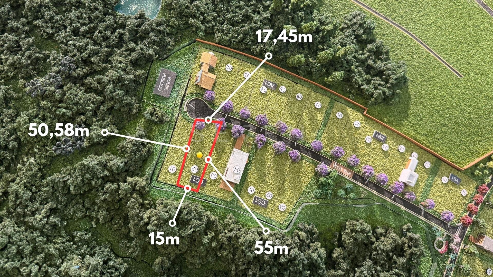 TERRENO com fundos para o Bosque no Alphaville Paraná  Campo ...