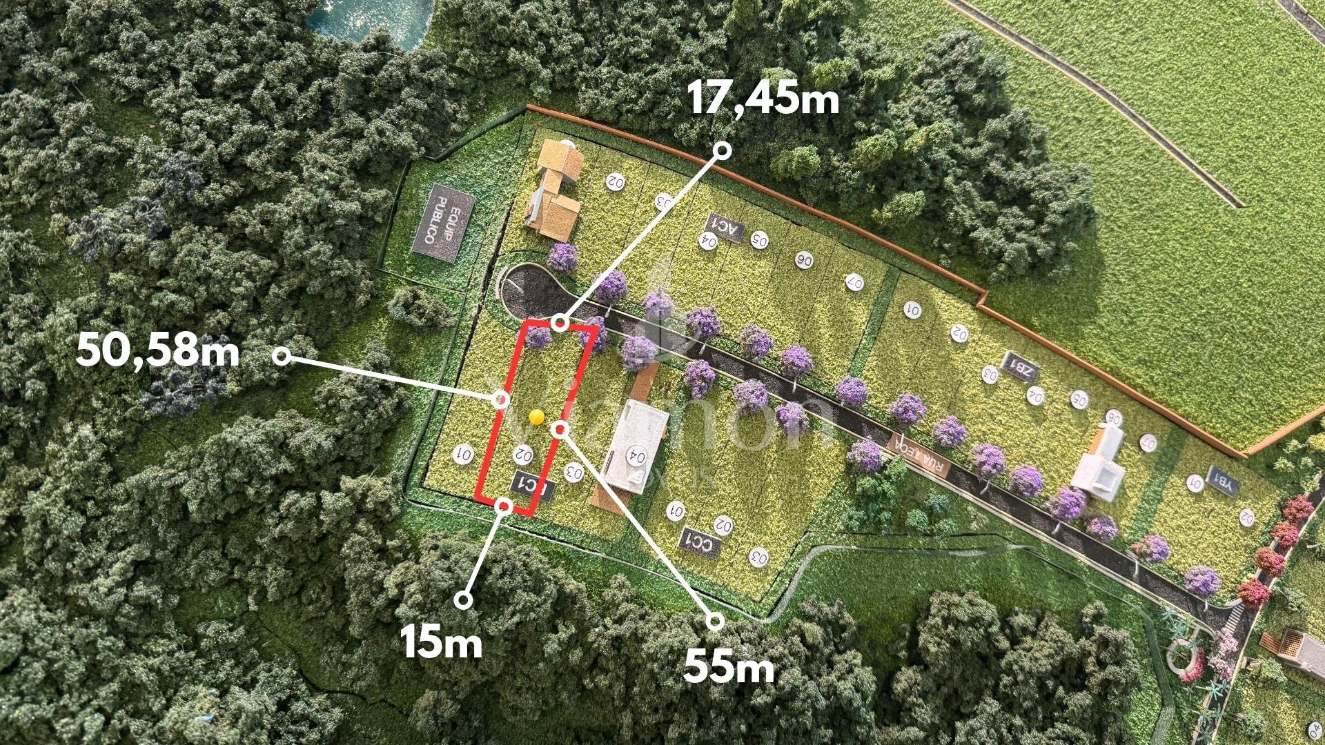TERRENO com fundos para o Bosque no Alphaville Paraná  Campo ...