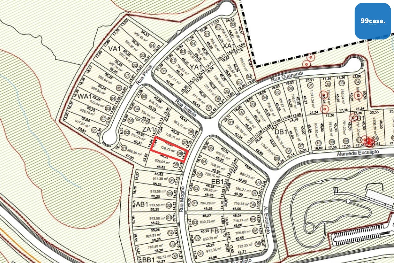 TERRENO à venda perto do clube no Alphaville Paraná  Campo Largo
