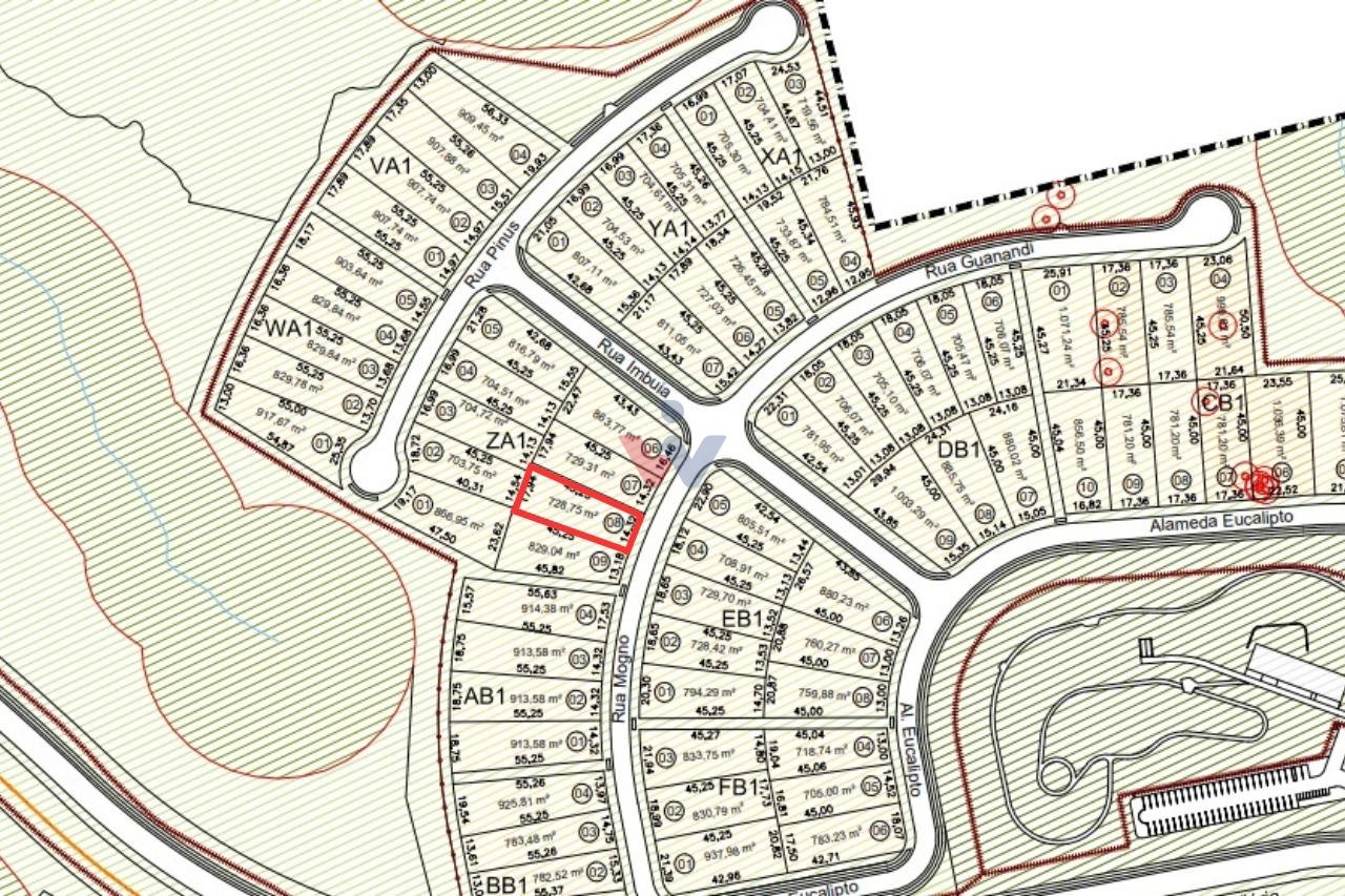 TERRENO à venda perto do clube no Alphaville Paraná  Campo Largo