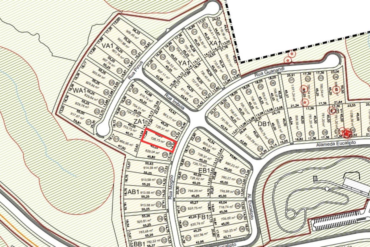 TERRENO à venda perto do clube no Alphaville Paraná  Campo Largo