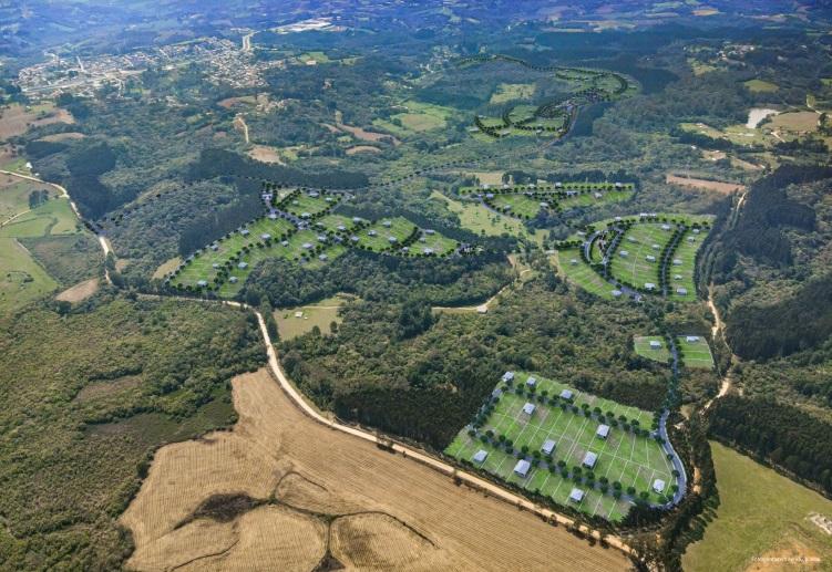 TERRENO à venda perto do clube no Alphaville Paraná  Campo Largo