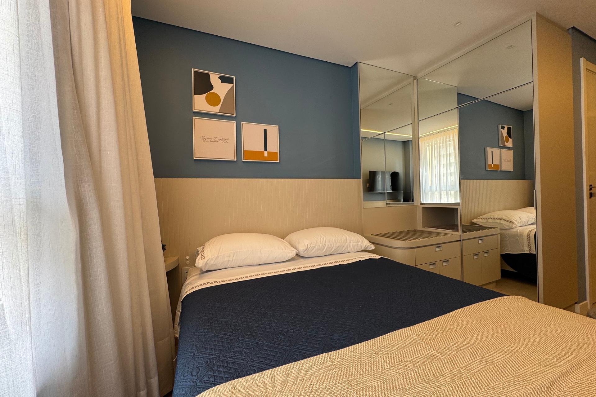 Apartamento Studio com 18m  Mobiliado no Batel | All Batel