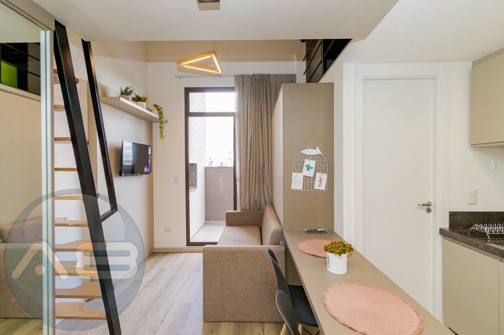 Apartamento com 1 quarto para alugar, 25 m  por  - Ecoville - ...