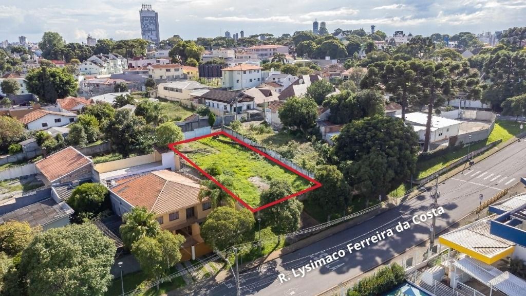 Terreno para alugar, 520 m  - Centro Cívico - Curitiba PR
