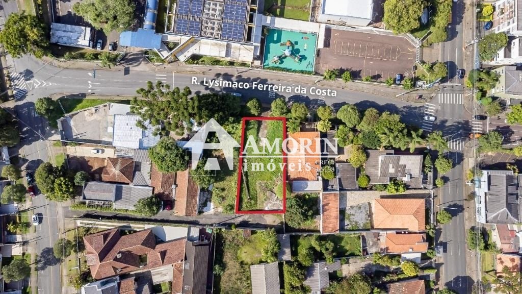 Terreno para alugar, 520 m  - Centro Cívico - Curitiba PR