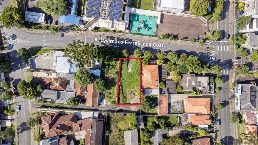 Terreno para alugar, 520 m  - Centro Cívico - Curitiba PR