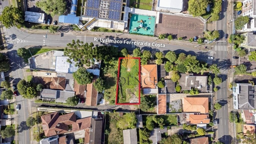 Terreno para alugar, 520 m  - Centro C?vico - Curitiba PR