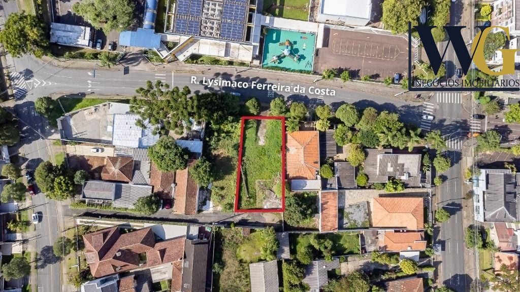 Terreno para alugar, 520 m  - Centro Cívico - Curitiba PR