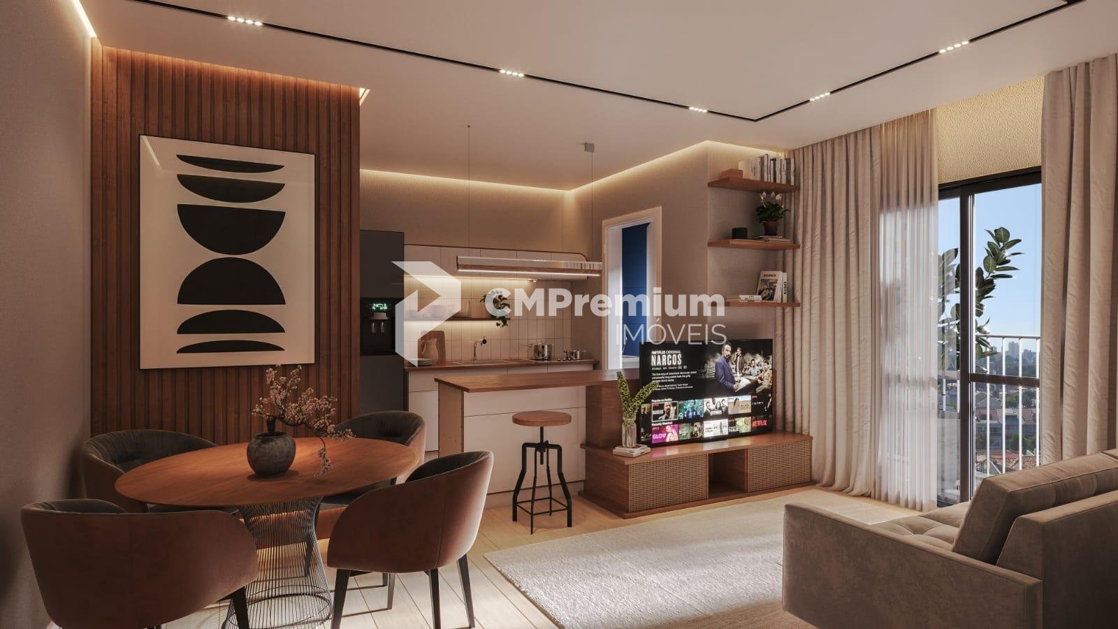 Apartamento com 3 dormitórios à venda, santa quitéria, CURITIB...