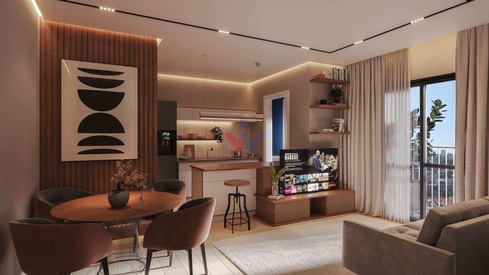 Apartamento com 3 dormitórios à venda, santa quitéria, CURITIB...