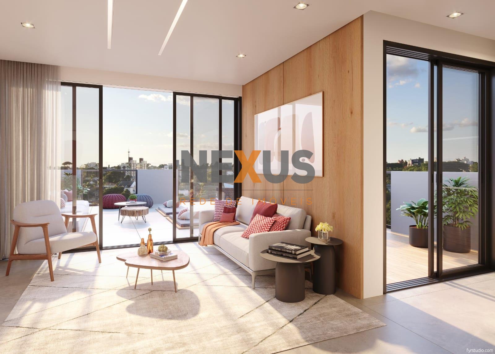 Apartamento com 3 dormitórios à venda, água verde, CURITIBA - PR