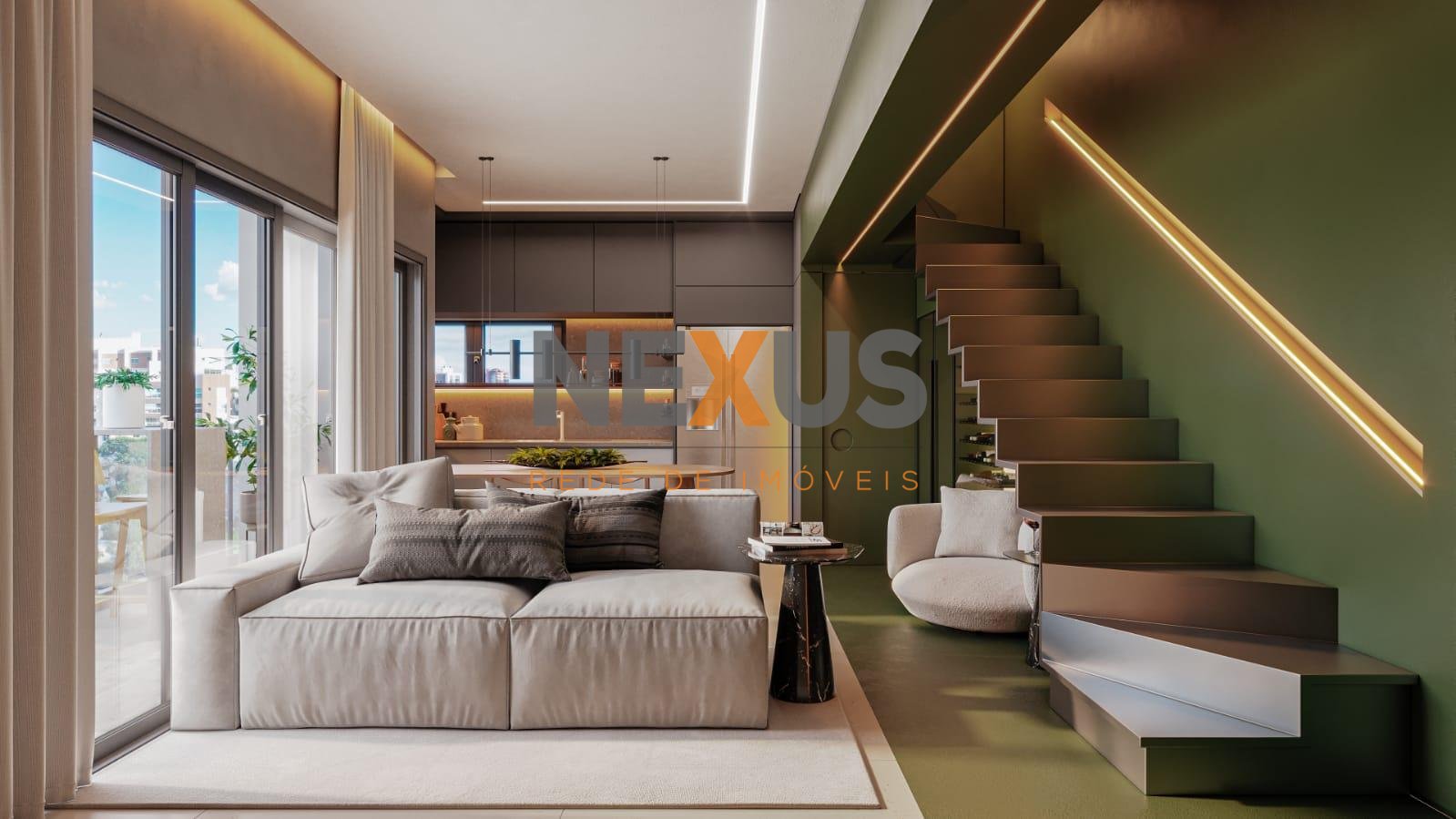 Apartamento com 3 dormitórios à venda, água verde, CURITIBA - PR