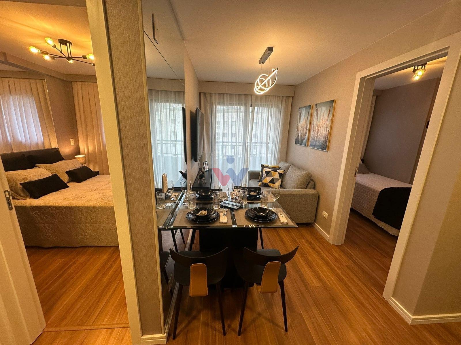 Apartamento com 2 dormitórios à venda, VILA IZABEL, CURITIBA - PR