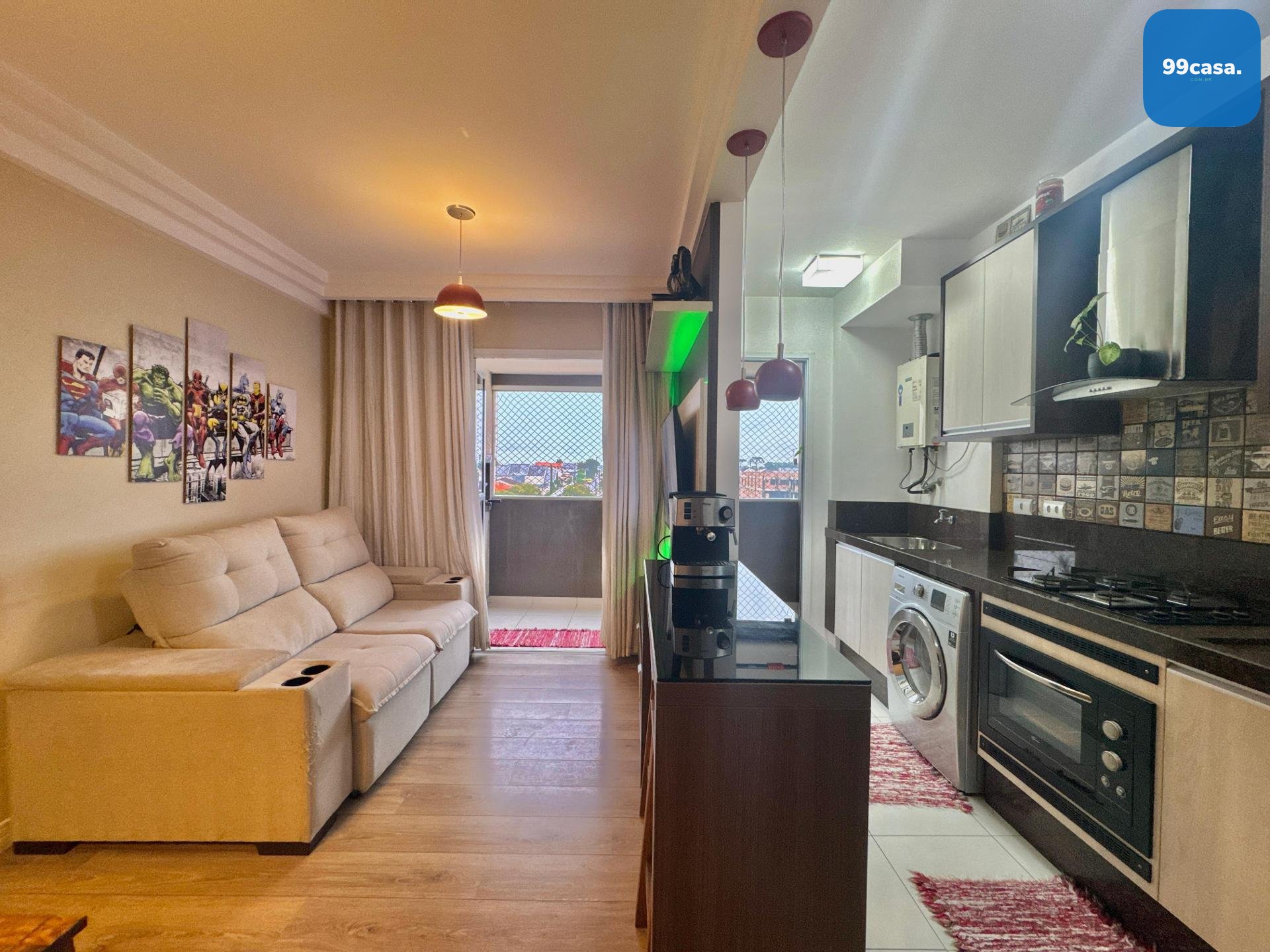 Apartamento com 2 dormitórios à venda, pinheirinho, CURITIBA - PR