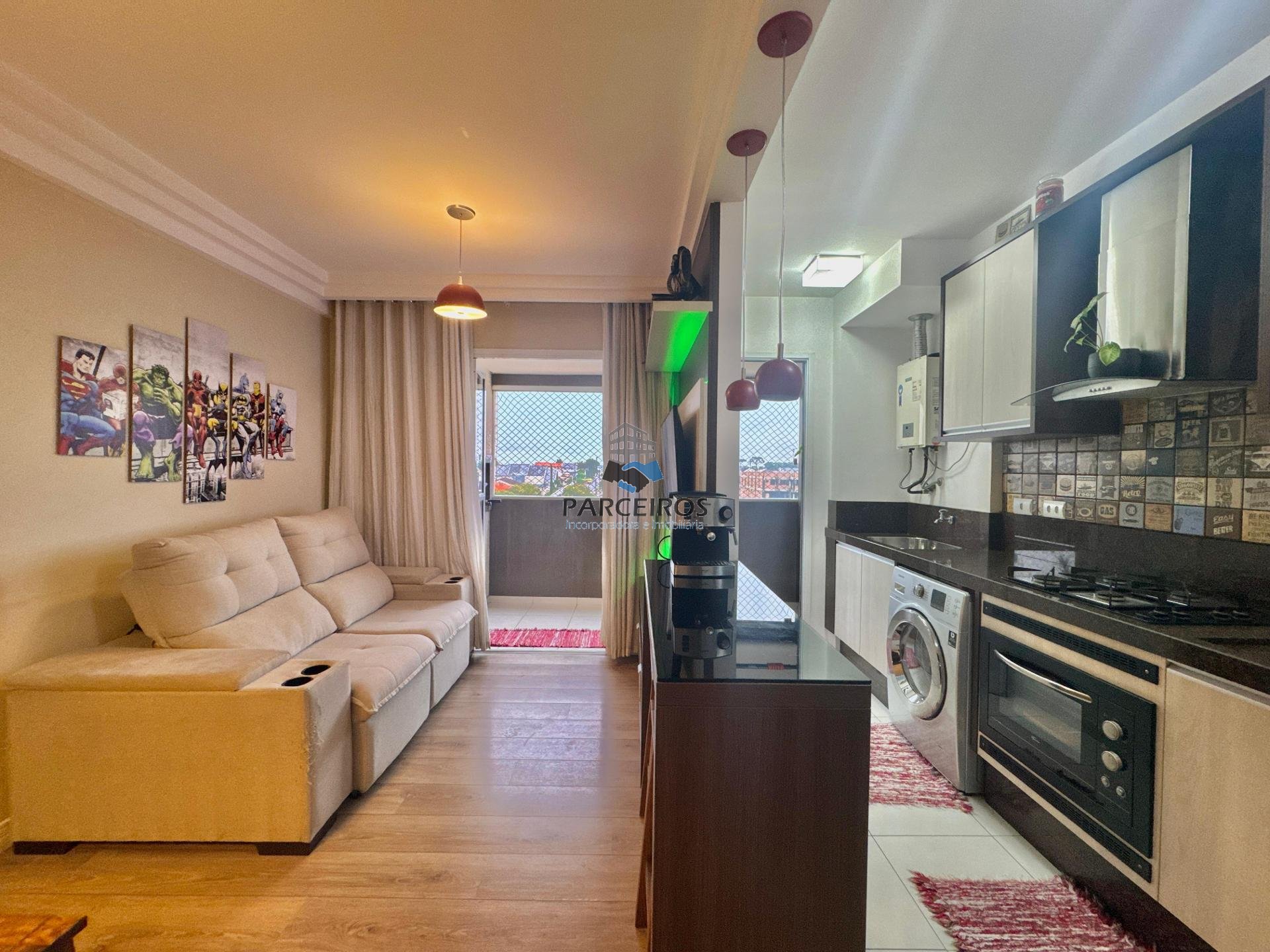 Apartamento com 2 dormitórios à venda, pinheirinho, CURITIBA - PR