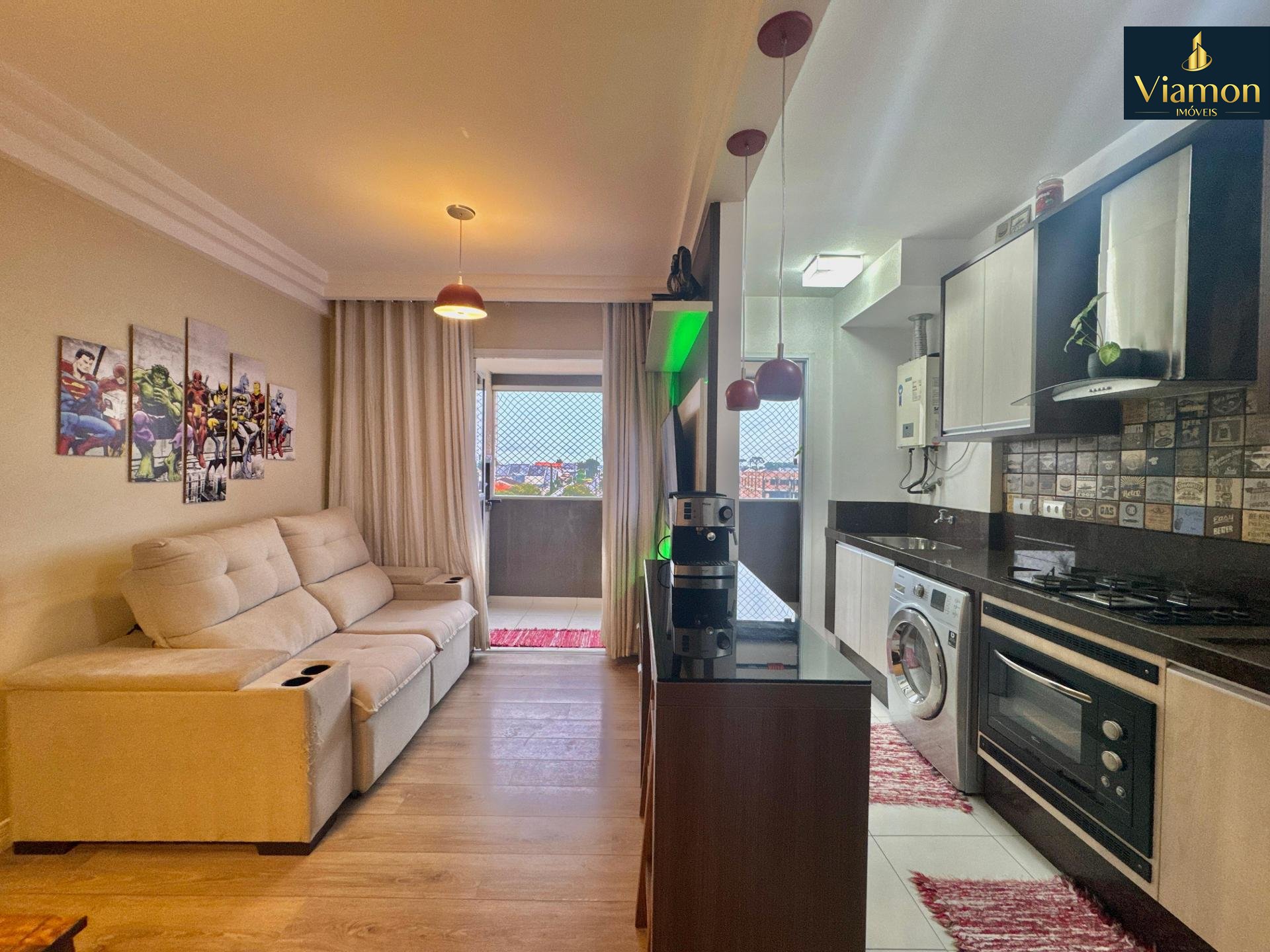 Apartamento com 2 dormitórios à venda, pinheirinho, CURITIBA - PR