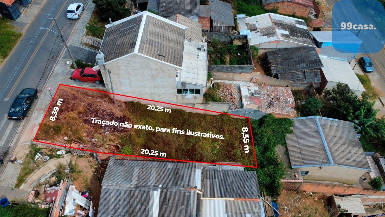 Terreno à venda, bairro Estados, Fazenda Rio Grande