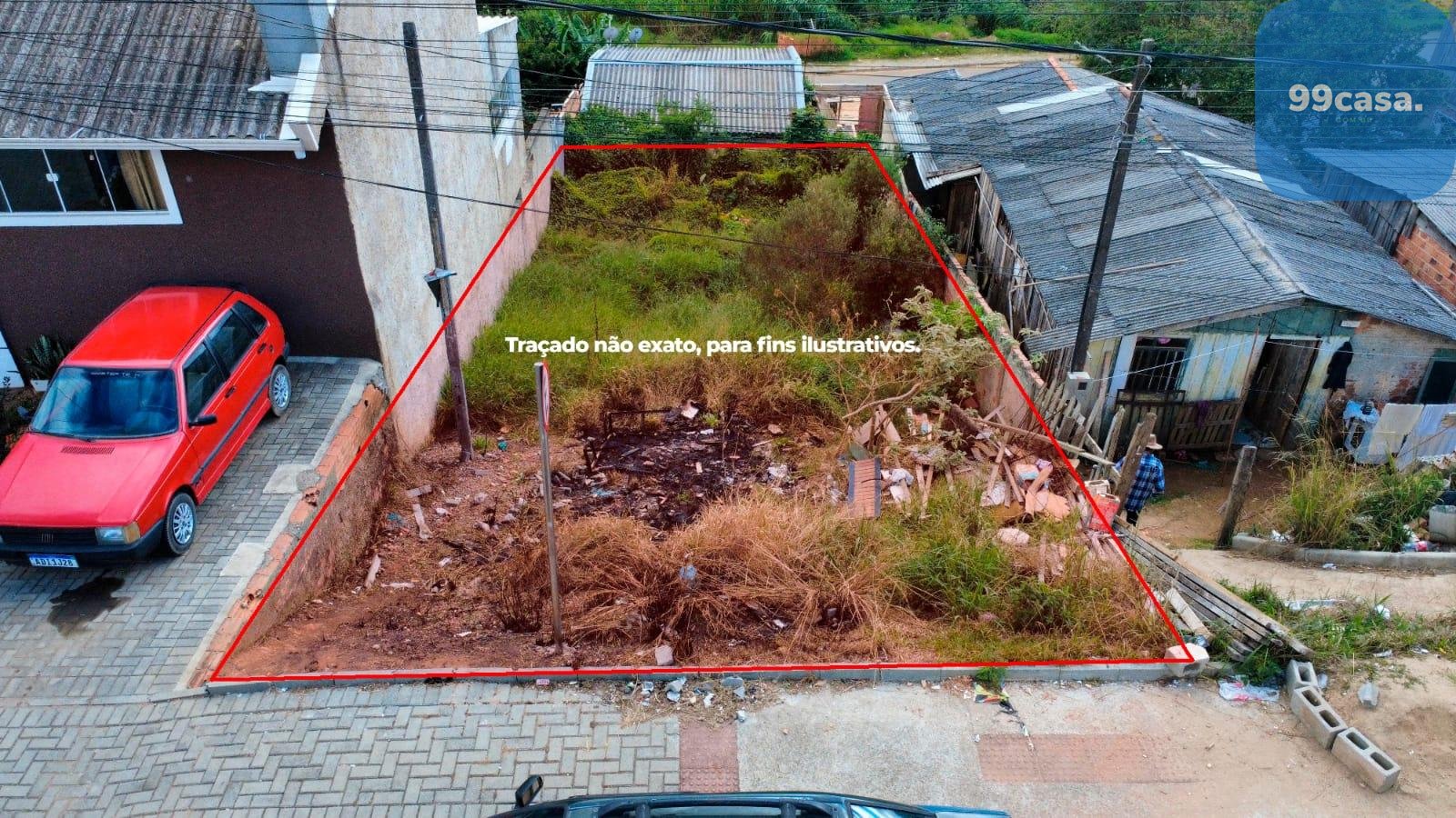 Terreno à venda, bairro Estados, Fazenda Rio Grande