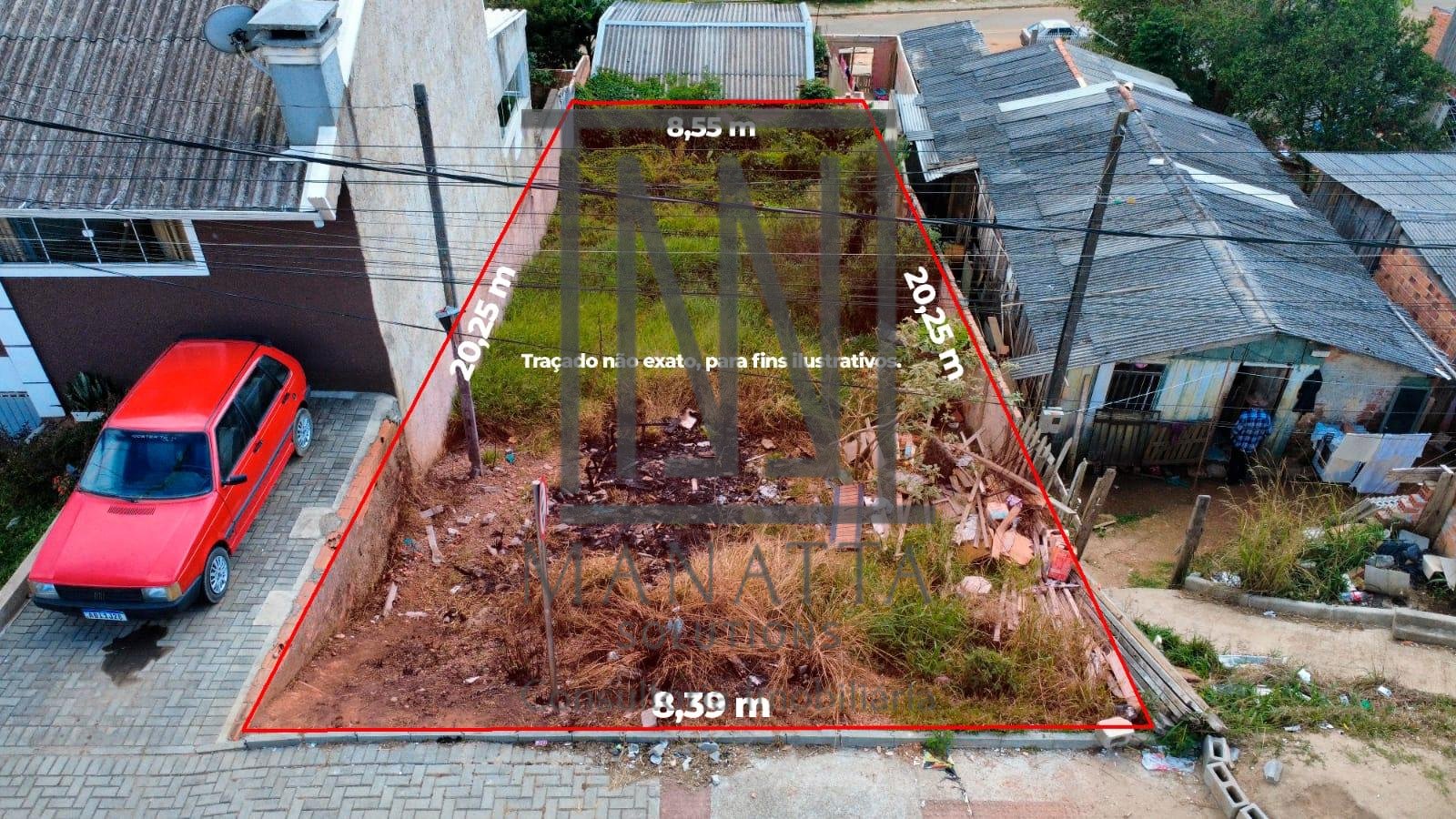 Terreno à venda, bairro Estados, Fazenda Rio Grande