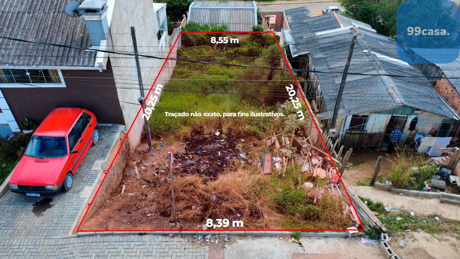 Terreno à venda, bairro Estados, Fazenda Rio Grande