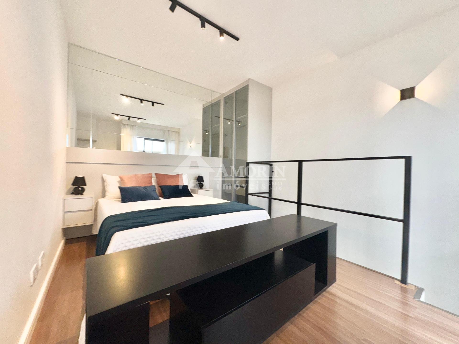 Apartamento com 1 dormitório à venda, portão, CURITIBA - PR