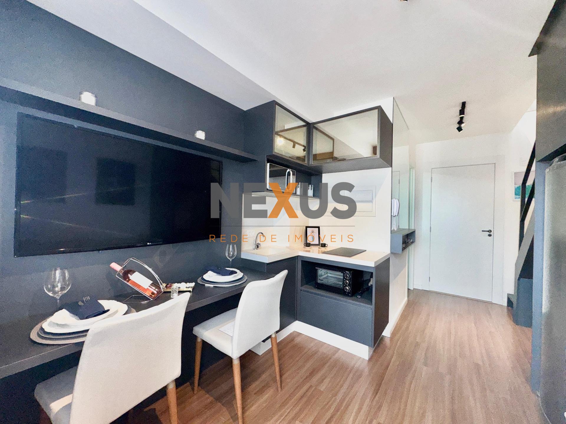 Apartamento com 1 dormitório à venda, portão, CURITIBA - PR